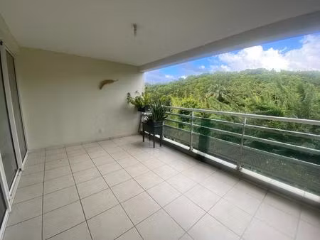 balata : appartement t2 avec grande terrasse et vue dégagée sur le sacré coeur