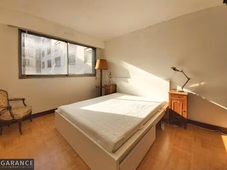 location appartement 3 pièces meublé avec balcon - alésia