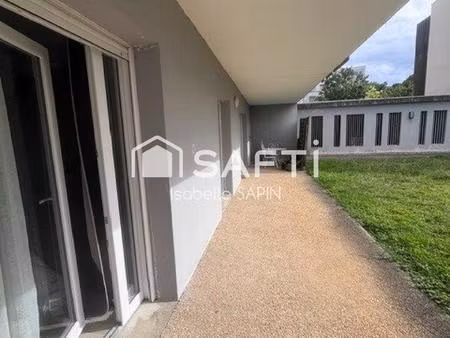 bel appartement 2 chambres en rez-de-chaussée