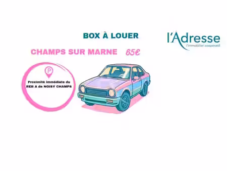 parking / box champs sur marne