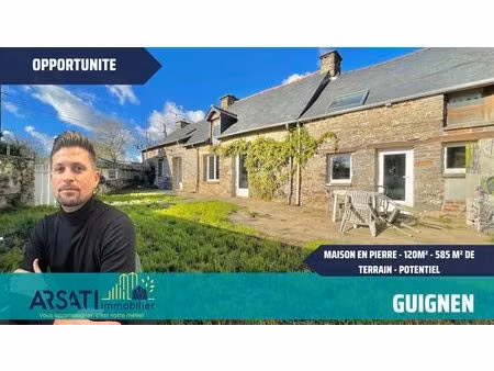maison en pierre guignen cachet