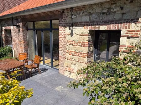 location saultain bien d’exception – maison individuelle de plain-pied au cœur d’un jardin