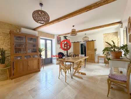 vente maison 4 pièces 130 m² laudun-l’ardoise (30290)