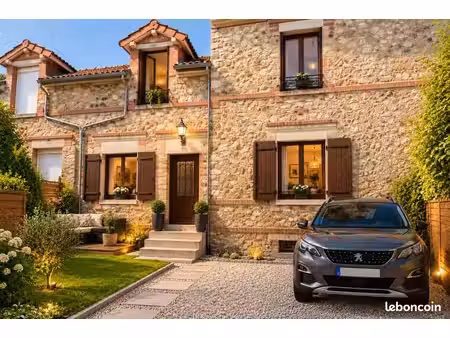 maison 3 pièces avec jardin  terrasse et stationnement