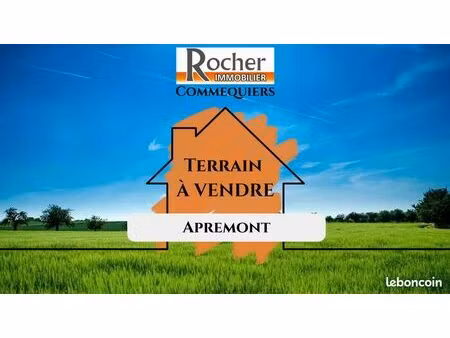terrain 374 m² apremont