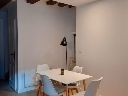 t3 duplex meublé tours centre