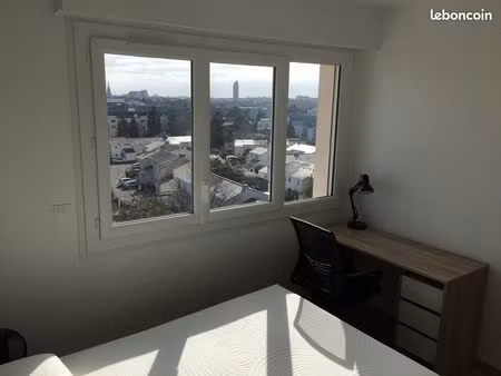 chambre dans appartement meublé et rénové