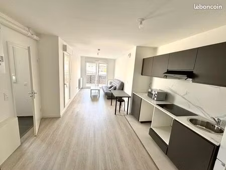 location studio 29m² - secteur paul vaillant cout / arthur dalidet