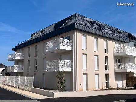 appartement t2 neuf — 43 m² + balcon 6 5 m²