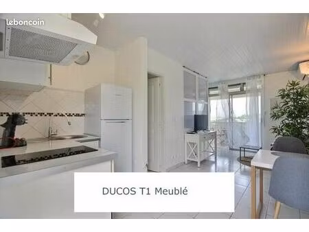t1 bis meublé 33 m² – terrasse  vue campagne  climatisation