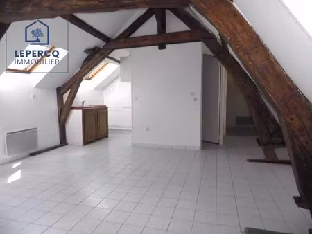 villers-cotterêts  appartement f2 de 37 m²