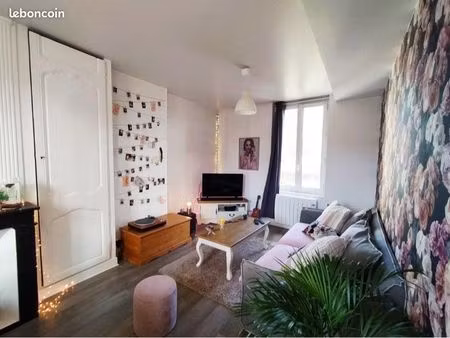 appartement 63m2 yvetot centre