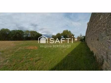 vente terrain à villiers-en-plaine (79160) : à vendre / 879m² villiers-en-plaine