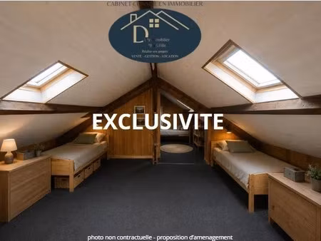 centre luchon – 92 5 m² au sol – fort potentiel d'aménagement