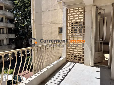 boutonnet albert 1er - f3 de 73 m2 - calme et grande terrasse