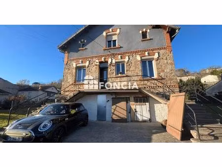 carmaux ste cécile  maison de caractère rénovée – 5 chambres – terrain de 830 m²