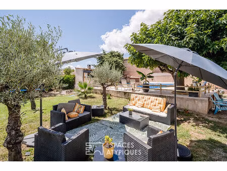 propriété avec piscine et terrain arboré - un écrin atypique proche de narbonne