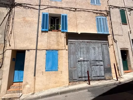 allauch village – maison en pierre à rénover - combles et rez de chaussee aménageables