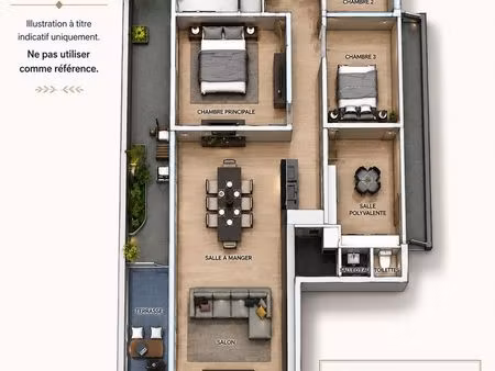 grand appartement a louer