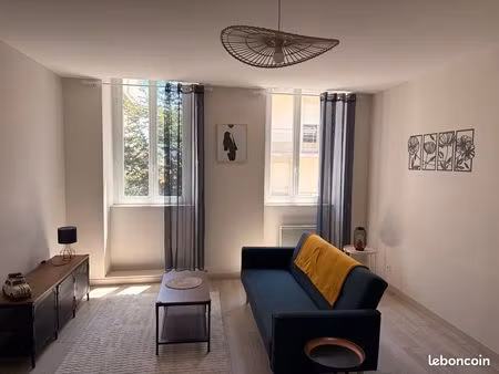 grand t2 meublé de 65 m² – centre-ville de romans-sur-isère