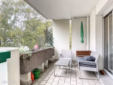 début robertsau t4 meublé - terrasse 10m² - cave