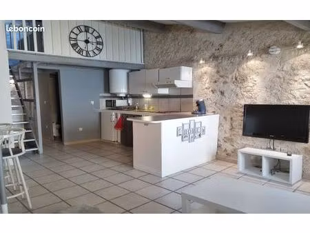 grand studio meublé avec mezzanine valbonne village