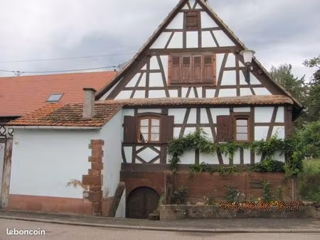 typique maison alsacienne f3  99 m2 habitable