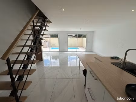 maison contemporaine 156 m² – piscine – dpe a – le bouscat