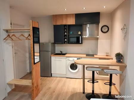 très beau studio meublé refait à neuf proche gare