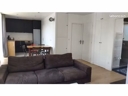 t2 meublé de 51m² vue loire maritime