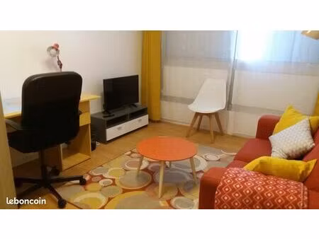 appartement f1 29m2 meublé + parking etudiant reims centre
