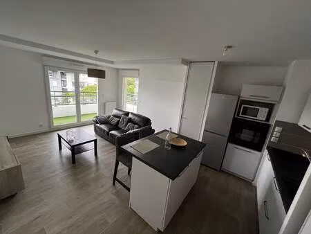 location appartement 2 pièces meublé à saint-herblain nord-sillon-thébaudières (44800) : à