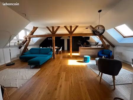 coup de cœur à henriville – superbe t4 rénové de 100 m² – dernier étage – parking privé