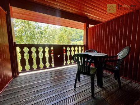 duplex 2 pièces avec cabine et balcon