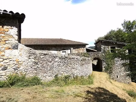 ancien domaine de 1820  hameau en pierre de 650 m² sur 4 hectares