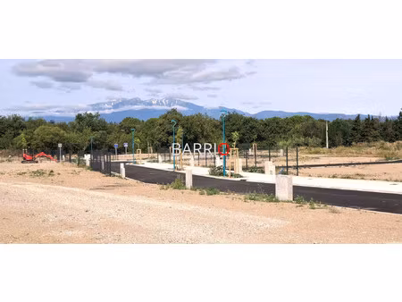 terrain constructible à villelongue-dels-monts