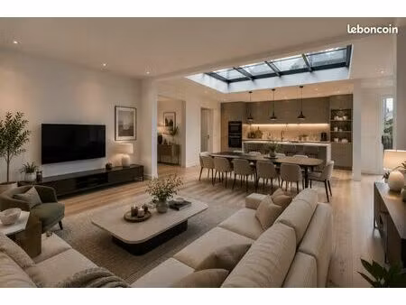 appartement 102m² 4 pièces rdc