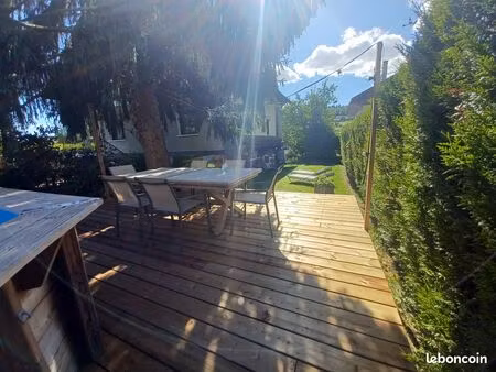 duplex avec jardin poisy centre