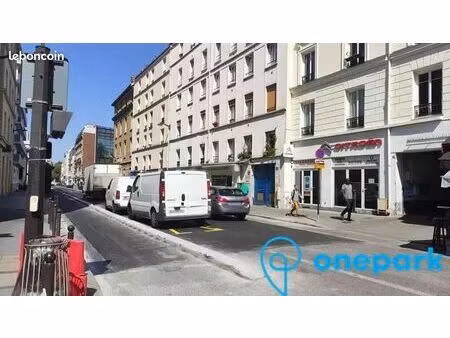 parking/box 12 m² paris 12