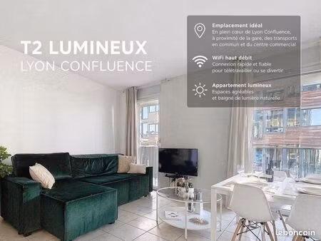 juillet et août - location appartement t2 confluence