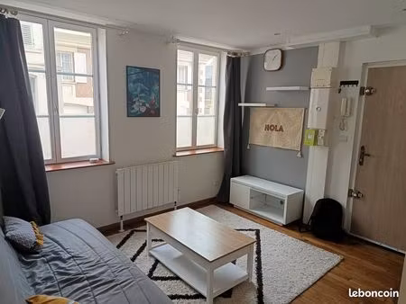 studio meublé – 19 m² – hypercentre saint-quentin