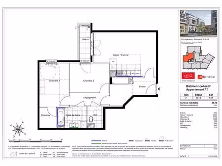 appartement t3