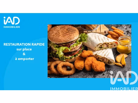 vente restauration rapide 52 m²