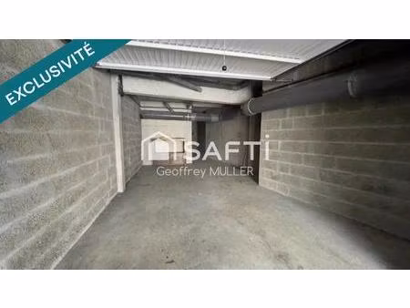 garage fermé 27m² intra-muros de vannes