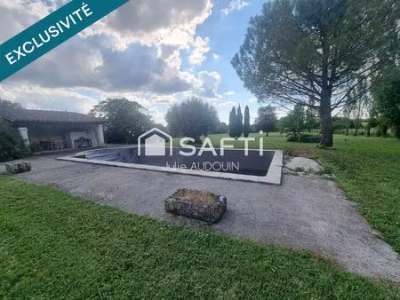 pavillon atypique de 143 m² sur son parc d'exception - 10 min de matha