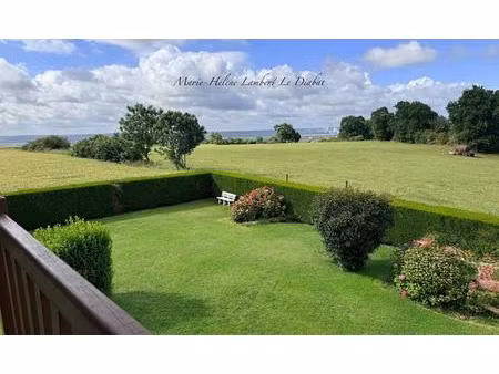 sandouville - maison t5 - plain pied de vie - sous-sol complet - grand jardin -