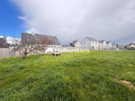 terrain constructible à vendre à belz – 468 m² – secteur pont lorois
