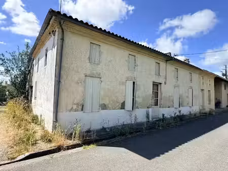 vente maison 3 pièces 77 m² à saint-girons-d'aiguevives (33920)  55 000 €