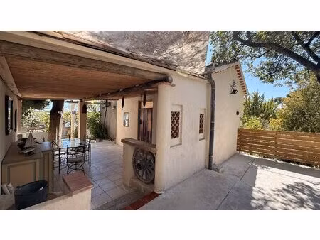 a vendre cagnes sur mer maison 3p avec studio et sauna