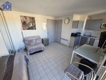 achat appartement 1 pièce 17m² valras plage 34350